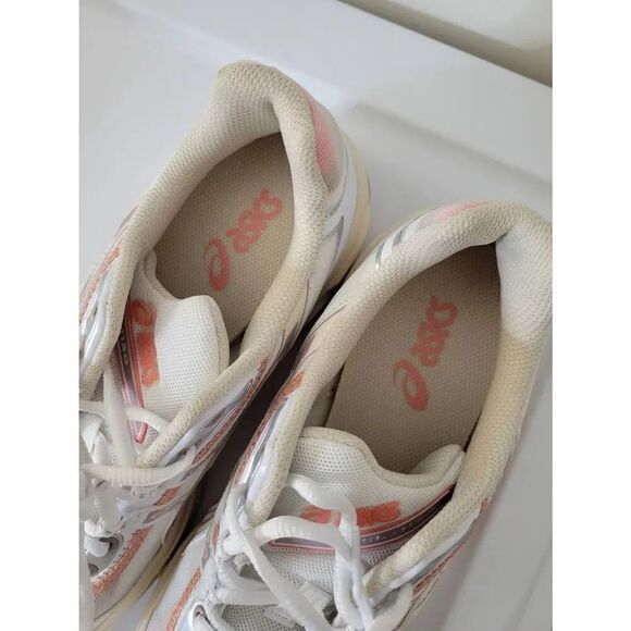 ASICS Gel-1130 RE "White/Oatmeal" sneakers Sz 10 NWOB - Picture 6 of 12